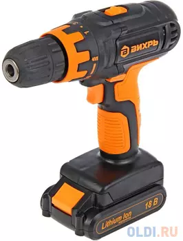 Дрель-шуруповерт аккумуляторная ДА-18Л-2 Вихрь 72/14/16