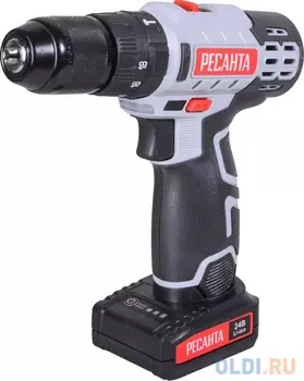 Дрель-шуруповерт аккумуляторная ДА-24-2ЛК-У Ресанта, , Шт