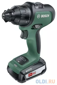 Дрель-шуруповерт Bosch AdvancedImpact 18 аккум. патрон:быстрозажимной (кейс в комплекте)