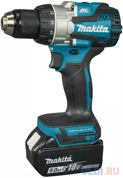 Дрель-шуруповерт Makita DDF489RTJ 620Вт аккум. патрон:быстрозажимной