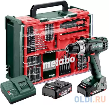 Дрель-шуруповерт Metabo BS 18 L 18Вт аккум. патрон:быстрозажимной (кейс в комплекте) (602321710)