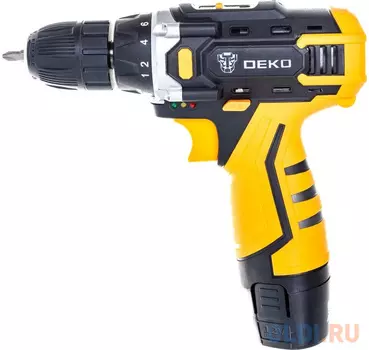 Дрель-шуруповёрт DEKO DKCD12FU-Li С АКБ