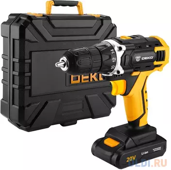 Дрель-шуруповёрт DEKO DKCD20FU-Li