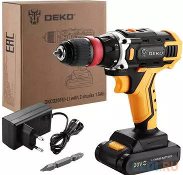 Дрель-шуруповёрт DEKO DKCD20FU-Li