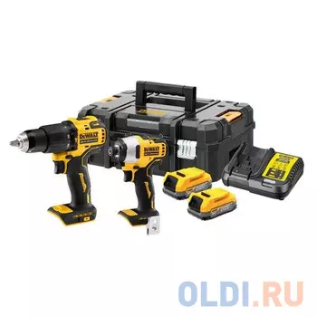 Дрель-шуруповёрт DeWalt DCK2062E2T-QW