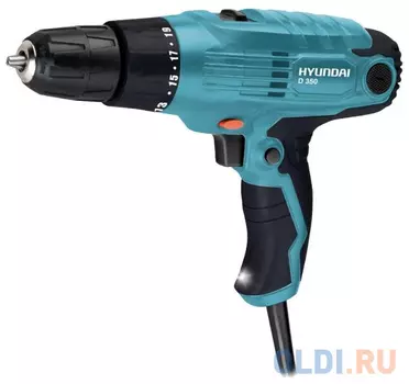 Дрель-шуруповёрт Hyundai D 350 350Вт 060397340N