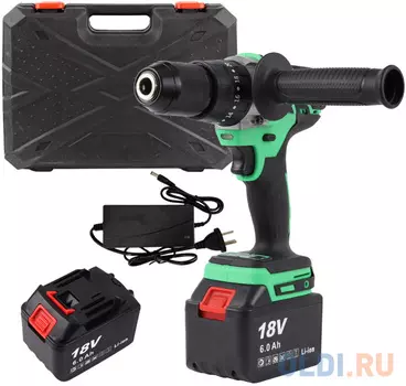 Дрель-шуруповёрт Zitrek Green Impact 18V Li-ion 2x6.0Ач [063-4046]