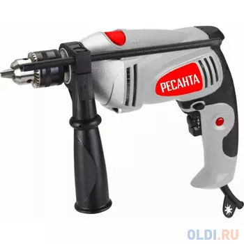Дрель ударная Ресанта ДУ-16/1100МК 1100Вт патрон:кулачковый реверс (кейс в комплекте) (75/8/5)