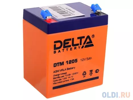 Аккумулятор Delta DTM 1205 12V5Ah