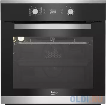 Духовой шкаф Электрический Beko BIE21302RBPS нержавеющая сталь/черный