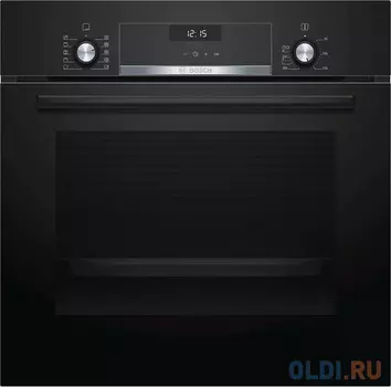 Духовой шкаф Электрический Bosch HBJ558YB0Q черный