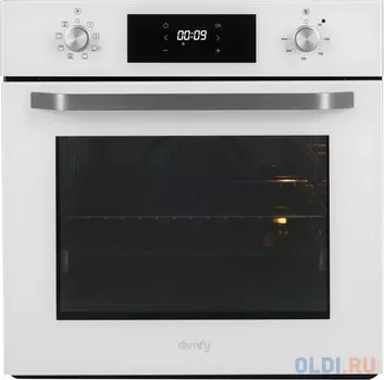 Духовой шкаф Электрический Domfy DM6642EO WG белый стекло