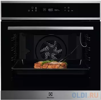 Духовой шкаф Электрический Electrolux COE7P31X2 черный/серебристый