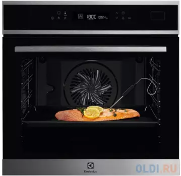 Духовой шкаф Электрический Electrolux EOB7S31X серебристый/черный