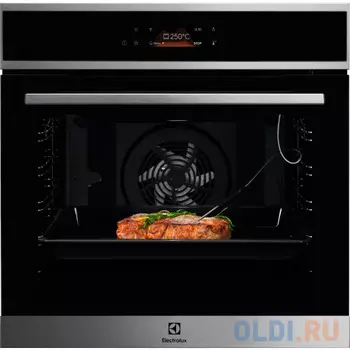 Духовой шкаф Электрический Electrolux EOE8P39WX черный/нержавеющая сталь
