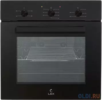 Духовой шкаф Электрический Lex EDM 042 BBL черный
