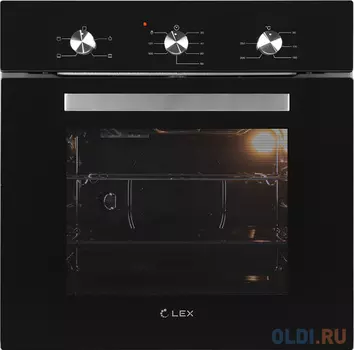 Духовой шкаф Электрический Lex EDM 042 BL черный