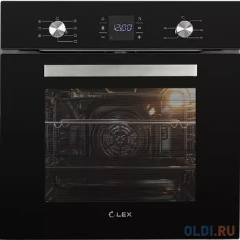 Духовой шкаф Электрический Lex EDM 071 BL черный