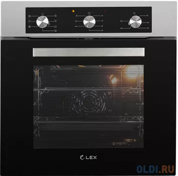 Духовой шкаф Электрический Lex EDM 073 IX нержавеющая сталь
