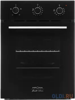 Духовой шкаф KRONA Breve 45, черный