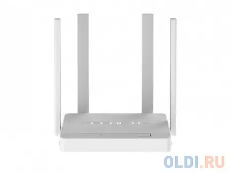 Двухдиапазонный гигабитный интернет-центр Keenetic Viva (KN-1910) с Wi-Fi AC1300 Wave 2 MU-MIMO, двухъядерным процессором, управляемым коммутатором и