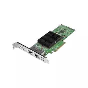 Двухпортовый адаптер Dell Broadcom 57406 10G Base-T, PCIe, полноразмерный
