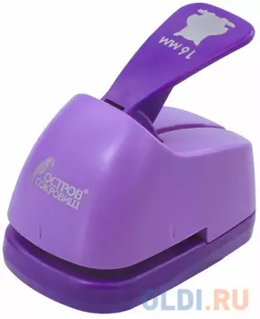 Дырокол фигурный "Сова", диаметр вырезной фигуры 16 мм, ОСТРОВ СОКРОВИЩ, 227153