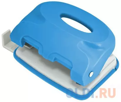 Дырокол Index "Colourplay" 10 листов неоновый голубой ICP110/BU