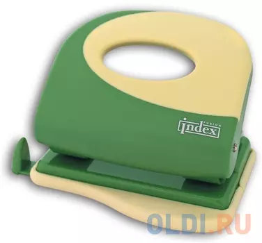 Дырокол Index Fusion 20 листов IFP705GN/YL