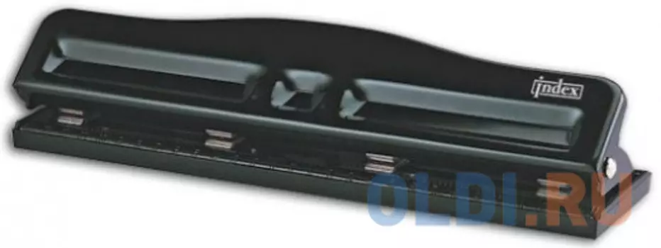 Дырокол Index IMP999 10 листов черный