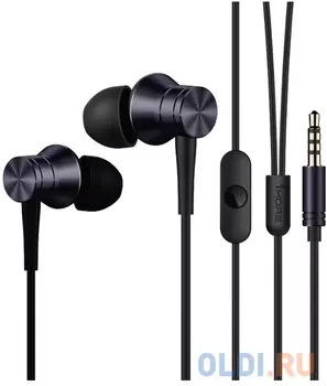 Наушники 1MORE E1009-Gray вставные (затычки) с микрофоном,20 - 20000 Гц,100 дБ,32 Ом,5 мВт,mini jack 3.5 mm