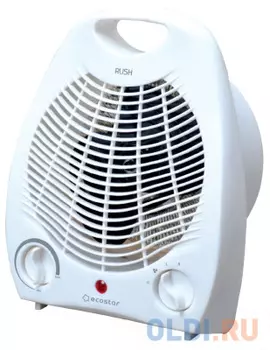 ECOSTAR Электрический тепловентилятор RUSH EFH-R2000DS-WT