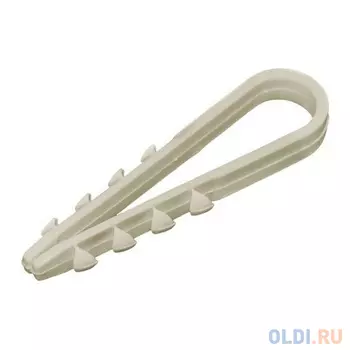 EKF plc-ncc-19x25w Дюбель-хомут для круглого кабеля (19-25мм) белый (100шт.) EKF PROxima