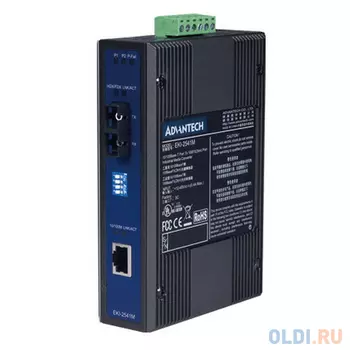 EKI-2541M-AE Интерфейсный модуль 10/100T (X) to SC Multi-Mode Industrial Media Converter Advantech