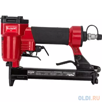 ELITECH Пневмопистолет скобозабивной 21GA,0.9х0.7мм,12.8мм,6-16мм,1/4",0.85кг,кейс 195027