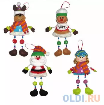 Елочные украшения Winter Wings 25 см 1 шт полиэстер