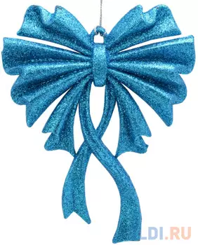 Елочные украшения Winter Wings "Бант" 15 см 1 шт синий N181633B