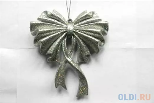 Елочные украшения Winter Wings "Бант" 15 см 1 шт пластик N181633