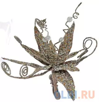 Елочные украшения Winter Wings Цветок 14 см 1 шт