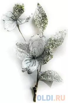 Елочные украшения Winter Wings Цветок 27 см 1 шт полиэстер N069872