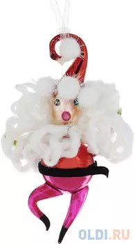 Елочные украшения Winter Wings Дед Мороз 16 см 1 шт стекло N07510