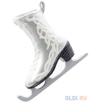 Елочные украшения Winter Wings "Фигурные коньки" 3 шт серебро пластик