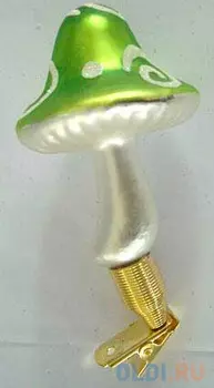 Елочные украшения Winter Wings "Гриб" 12 см 1 шт стекло N07543