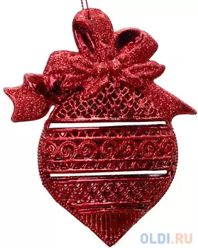 Елочные украшения Winter Wings "Луковица" 13 см 1 шт красный