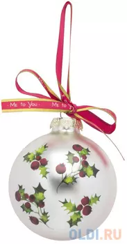 Елочные украшения Winter Wings Me to you "Мишка Тедди" 8 см 2 шт стекло 7012