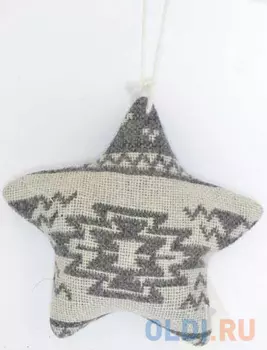 Елочные украшения Winter Wings "Норвежские узоры" 12 см 1 шт в ассортименте полиэстер N180905