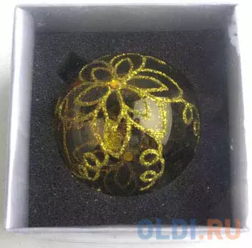 Елочные украшения Winter Wings Павлин, ажурный 8 см 1 шт золотой стекло N07686