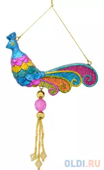 Елочные украшения Winter Wings "Петушок" 10 см 1 шт полирезин N180453