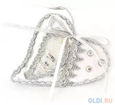 Елочные украшения Winter Wings "Подвеска" 15 см 1 шт в ассортименте полиэстер N180158/БЕЛ