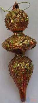 Елочные украшения Winter Wings Подвеска 8*18 см 1 шт цвет в ассортименте стекло N07270